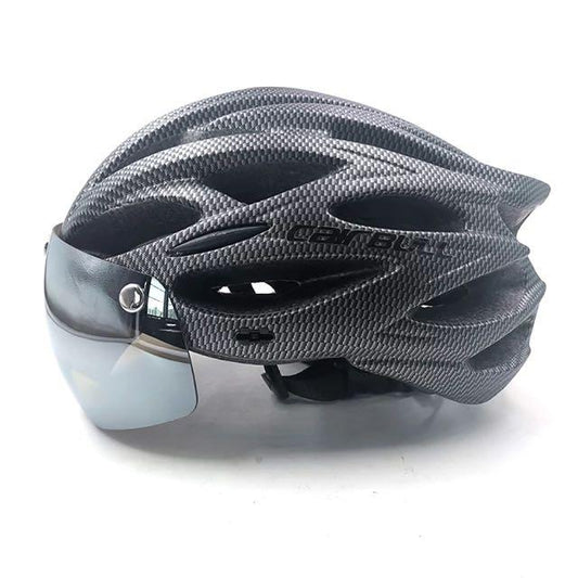 Cairbull ALLROAD casque de VTT route lunettes magnétiques lumière LED gris anthracite