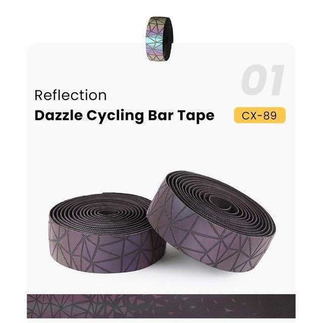 CXWXC single bike handlebar with color changing Road Bike Hand Grip Tape