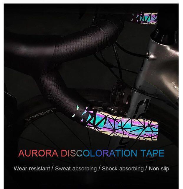 CXWXC single bike handlebar with color changing Road Bike Hand Grip Tape