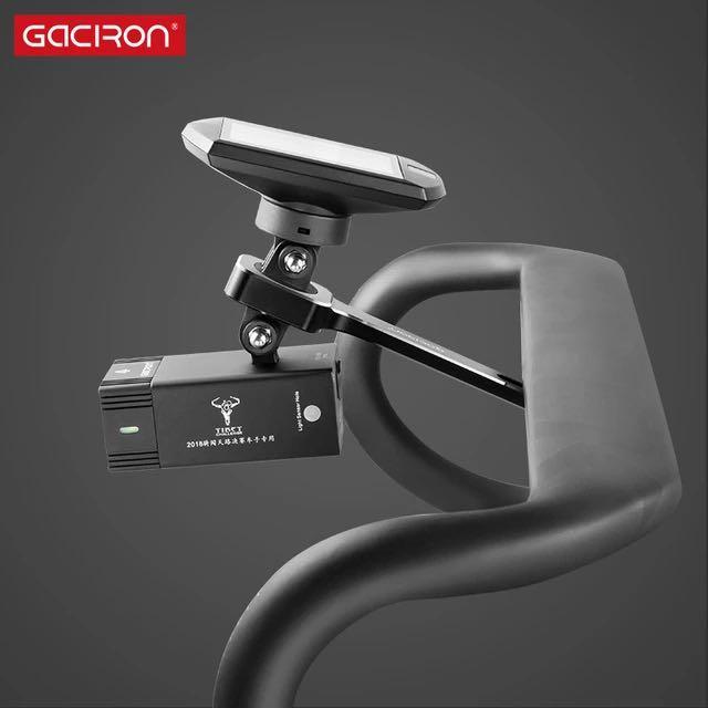 Cadre d'extension en alliage d'aluminium pour guidon intégré coupe-vent Gaciron H11