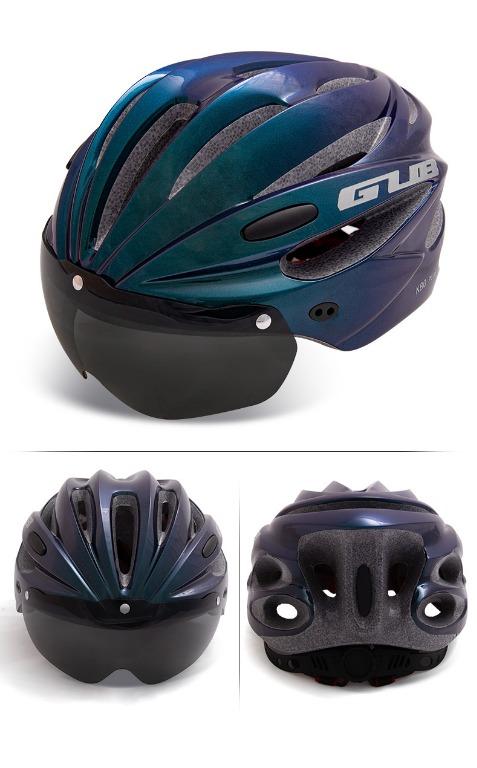 GUB K80 Plus casque de cyclisme vélo de route VTT lunettes magnétiques
