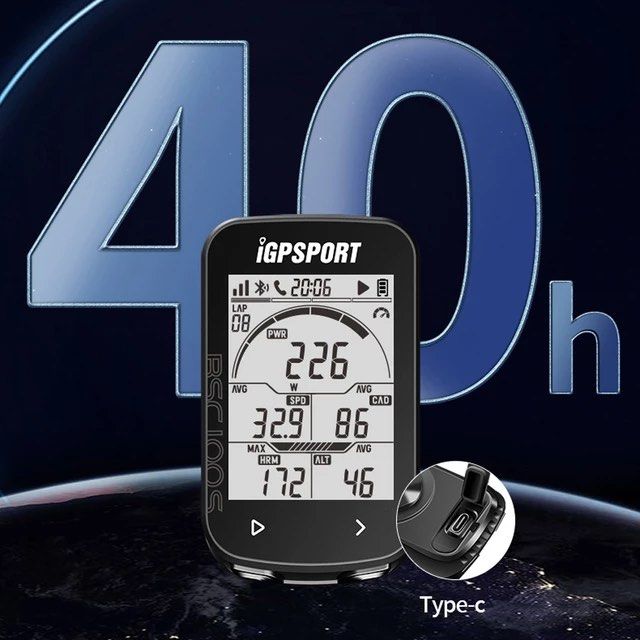 Ordinateur de vélo IGPSPORT BSC100s ordinateur de vélo étanche GPS Bluetooth ANT +