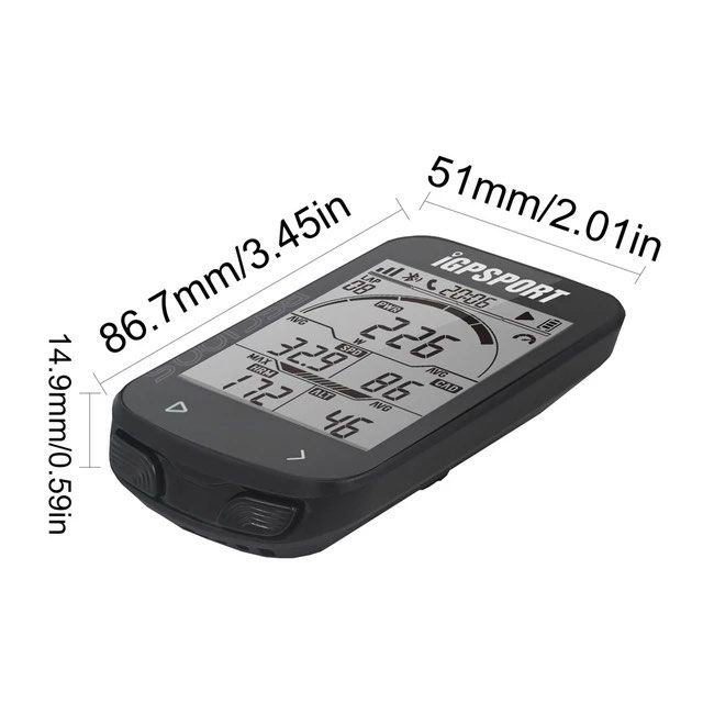 Ordinateur de vélo IGPSPORT BSC100s ordinateur de vélo étanche GPS Bluetooth ANT +