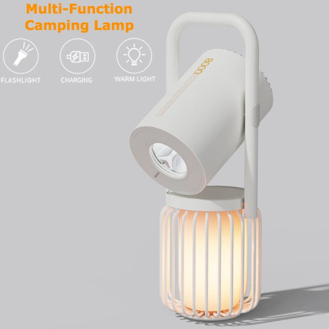 Lumière LED d'extérieur pour Camping, chargement USB, haut-parleur Bluetooth multifonctionnel, autorisé à Hong Kong