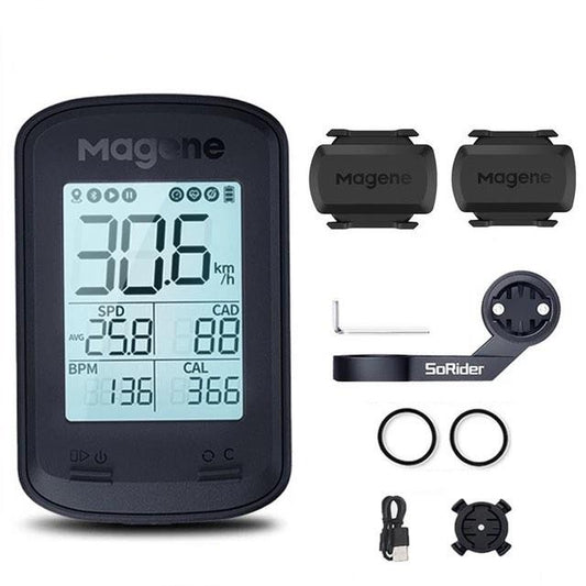 Compteur de vélo Magene C206 Pro S3+, ensemble de capteurs, étanche, Bluetooth ANT+