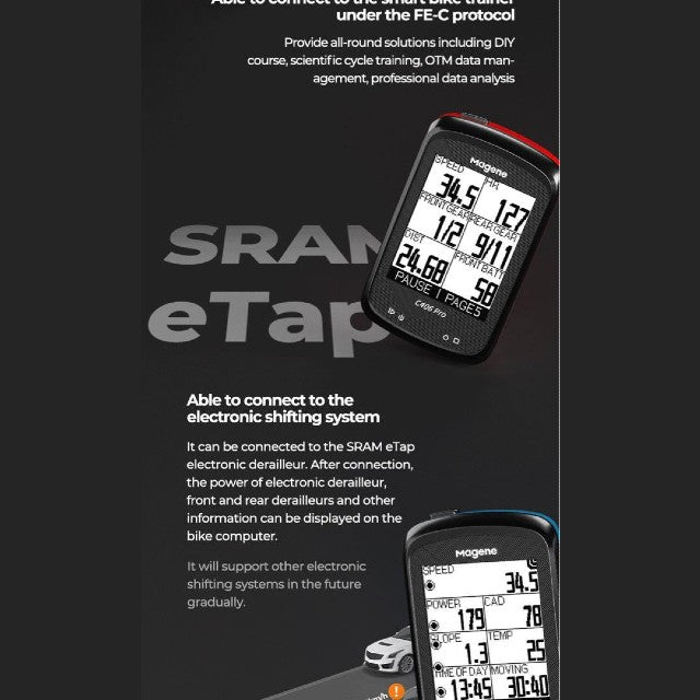 Magene C406 Pro S314 capteurs Version internationale
 sans fil vélo compteur ensemble ordinateur de vélo Combo