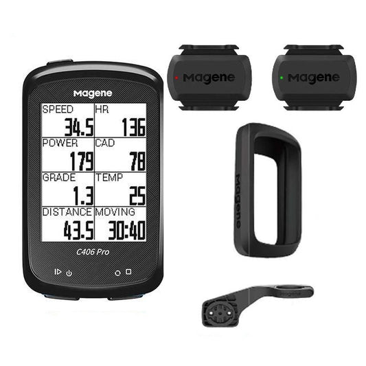 Magene C406 Pro Version internationale Compteur de vélo sans fil/Ensemble de compteurs Combo ordinateur de vélo