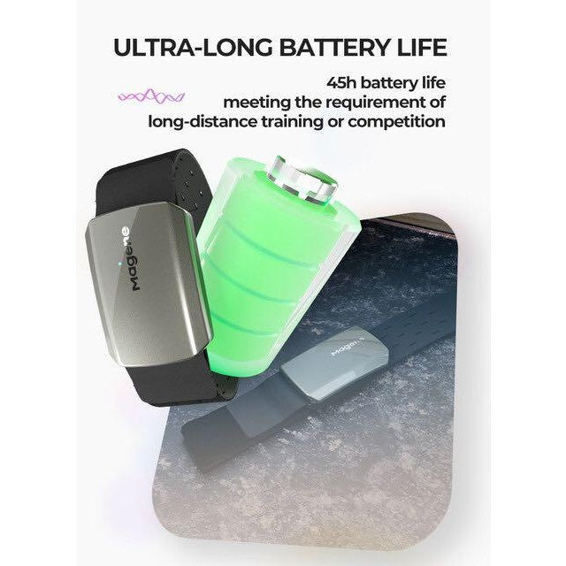 Magene H803 Bras de fréquence cardiaque avec capteur Connexion Bluetooth Fonction étanche Peut se connecter à ANT+