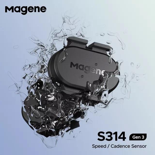 Capteur de vitesse et de cadence Magene S314 de troisième génération, connexion Bluetooth étanche bimode ANT +