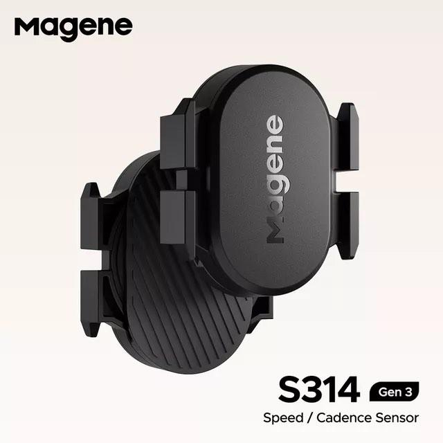 Capteur de vitesse et de cadence Magene S314 de troisième génération, connexion Bluetooth étanche bimode ANT +