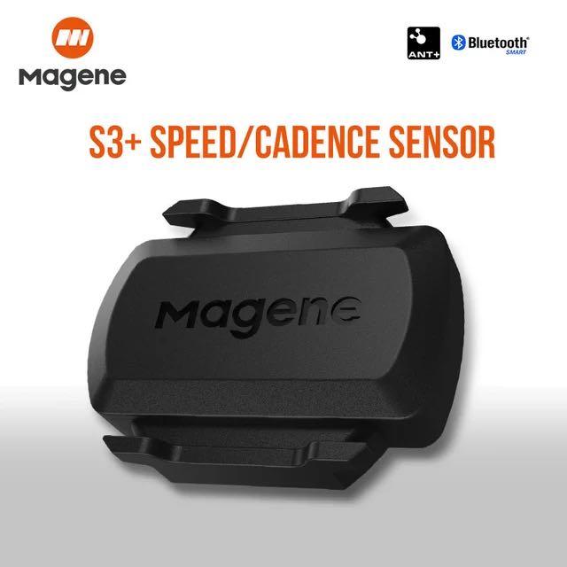 Capteur de vitesse/cadence bimode Magene S3+ capteur géomagnétique Bluetooth ANT+ pour vélo
