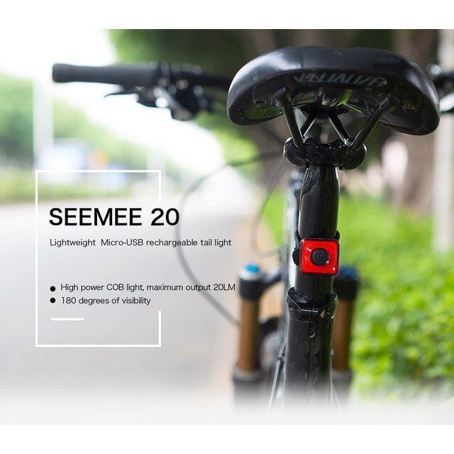 Jeu de feux avant/arrière Magicshine Allty mini300 + Seemee20