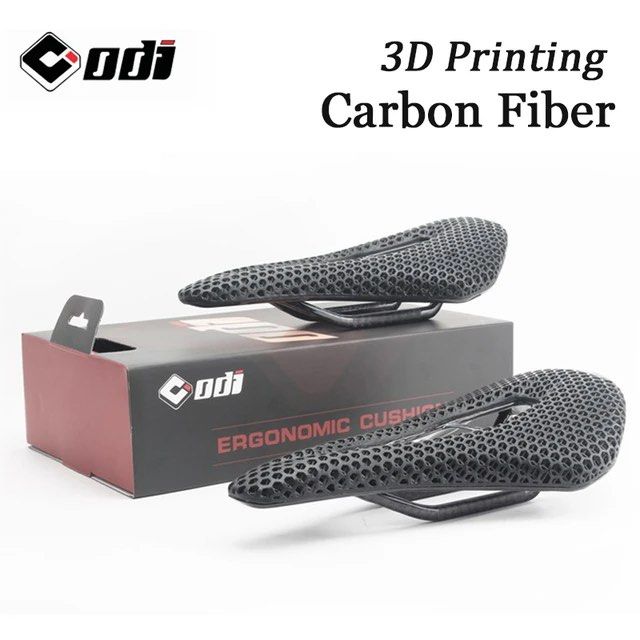 ODI 3D Printed Carbon Fiber Bike Seat Lightweight and Comfortable