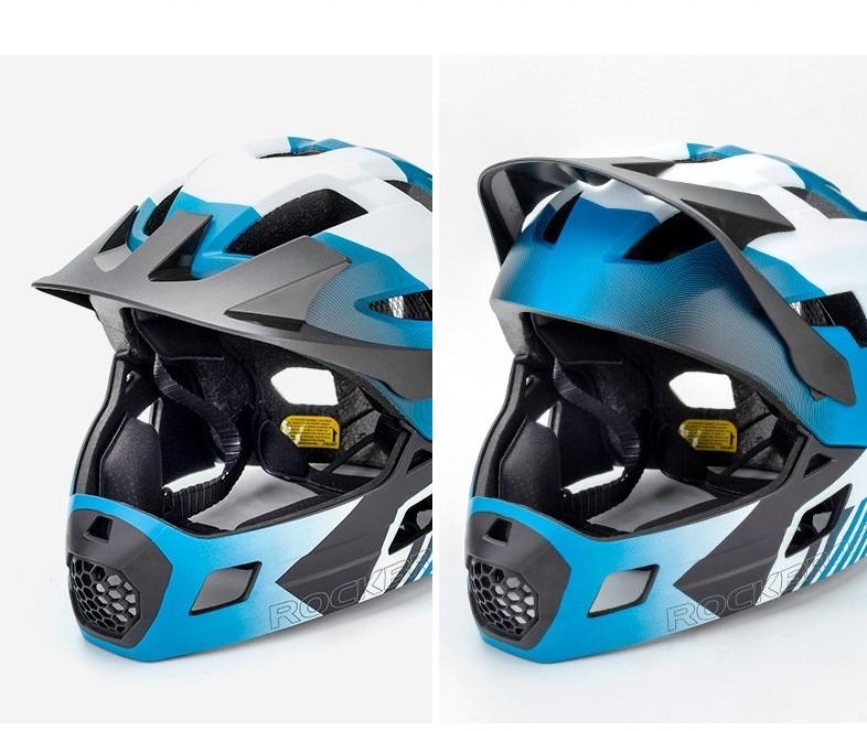 Rockbros casque enfant amovible 2 en 1 avec feu arrière vélo balance vélo scooter