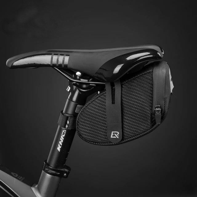 Sac de queue de vélo Rockbros taille moyenne, léger et pratique, fermeture Velcro