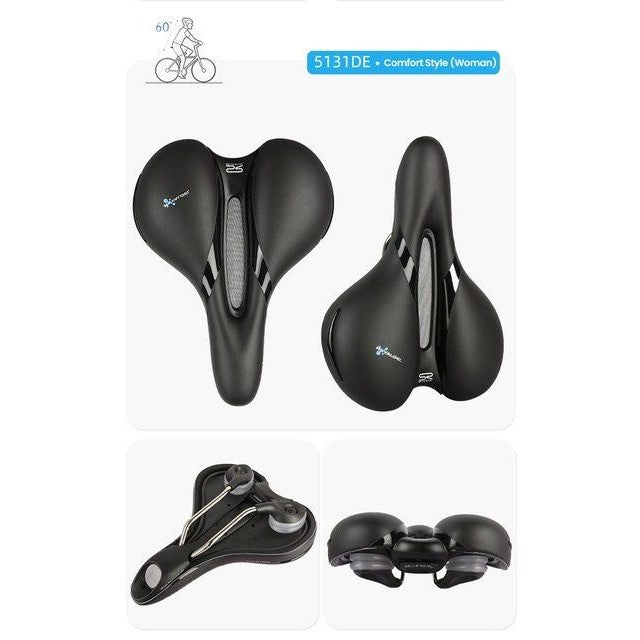 Coussins de siège de vélo Selle Royal, respirants et absorbant les chocs, pour hommes et femmes