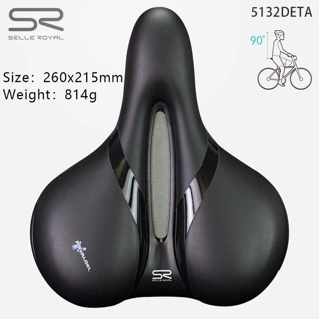 Coussins de siège de vélo Selle Royal, respirants et absorbant les chocs, pour hommes et femmes