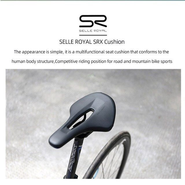 Selle Royal SRX coussin de siège de vélo à nez court siège de vélo adapté aux hommes et aux femmes