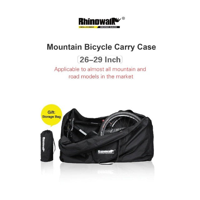 Rhinowalk mountain bike road bike storage bag large size large capacity 26” 27.5” 29”