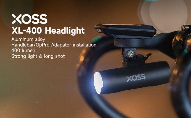 Ensemble d'éclairage de vélo Xoss G+ Computer Walker XL-400