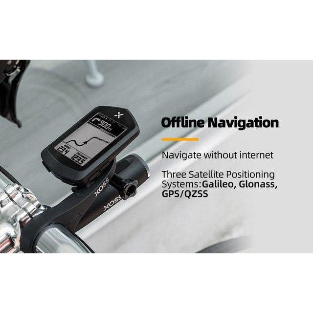 Ordinateur de vélo sans fil Xoss NAV + ensemble de capteurs Xingzhechen