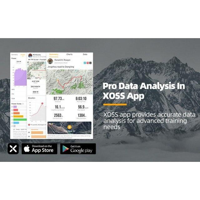 Ordinateur de vélo sans fil Xoss NAV + ensemble de capteurs Xingzhechen