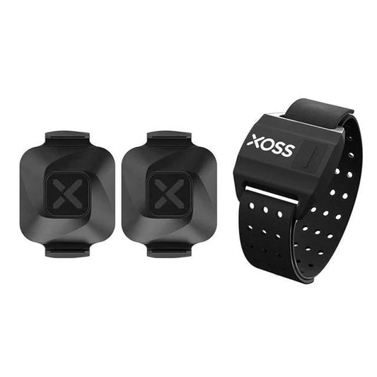 Xoss cadence/speed sensor Two heart rate arms with Bluetooth ANT+ connectivity